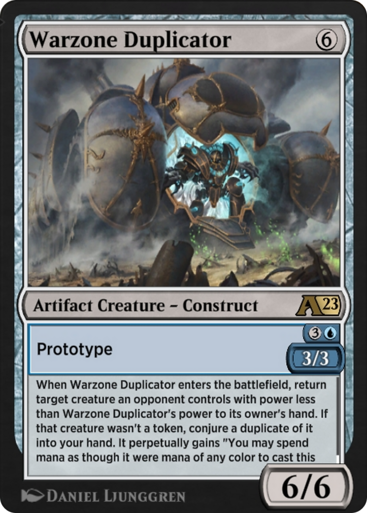 Warzone Duplicator (YBRO-030) - Alchemy: The Brothers' War-1