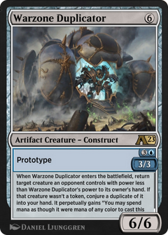 Warzone Duplicator (YBRO-030) - Alchemy: The Brothers' War-1