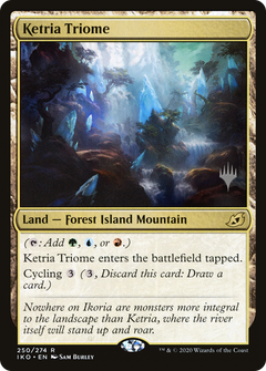 Ketria Triome (Promo Pack) [Ikoria: Lair of Behemoths Promos]-1