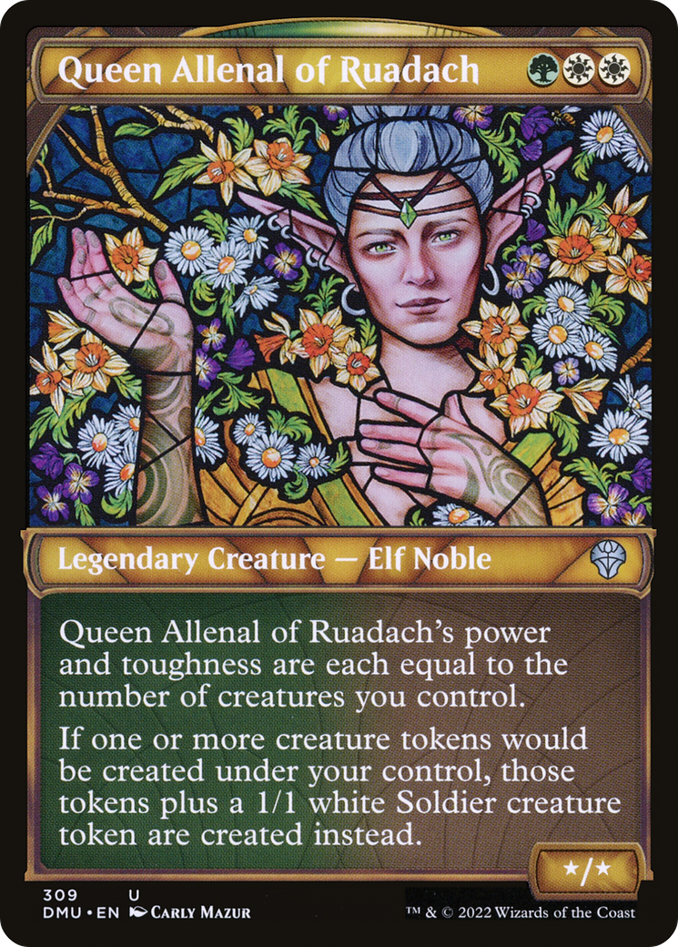 Queen Allenal of Ruadach (Showcase) [Dominaria United]-1