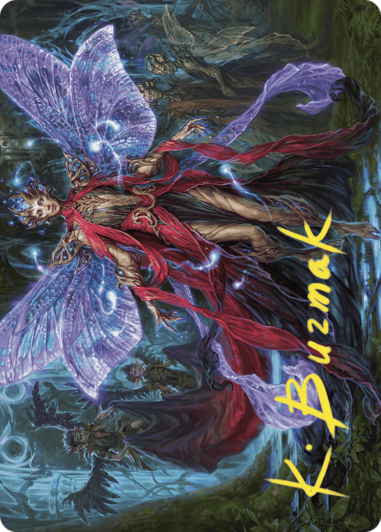 Tegwyll, Duke of Splendor // Tegwyll, Duke of Splendor (AWOE-048) - Wilds of Eldraine Art Series (Borderless) Foil-3