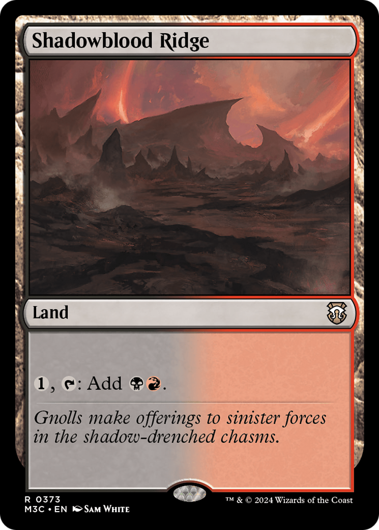 Shadowblood Ridge [Modern Horizons 3 Commander]-1