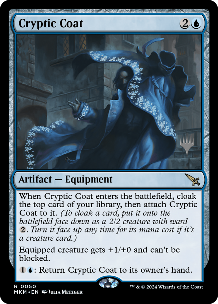 Cryptic Coat (Promo Pack) [Murders at Karlov Manor Promos]-1
