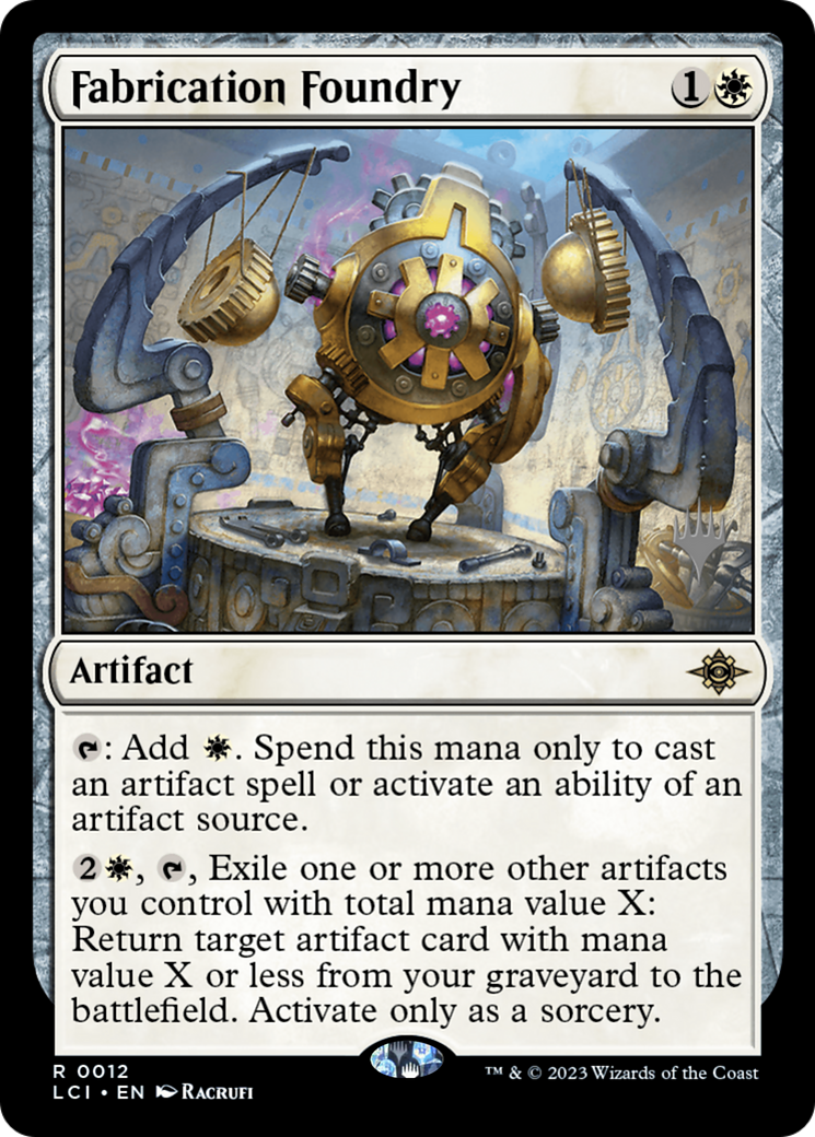 Fabrication Foundry (Promo Pack) [The Lost Caverns of Ixalan Promos]-1