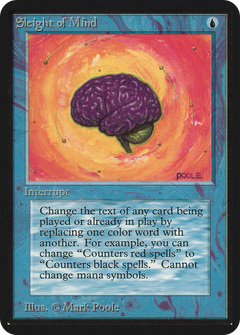 Sleight of Mind (LEA-) - Limited Edition Alpha-1