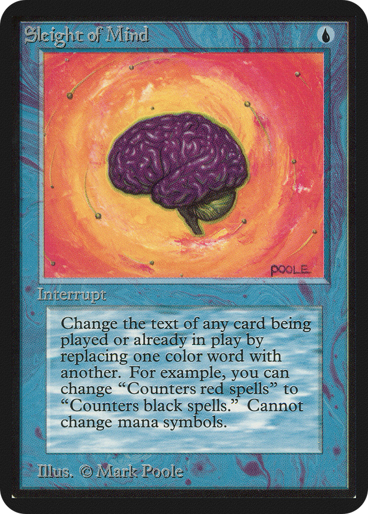 Sleight of Mind (LEA-) - Limited Edition Alpha-1