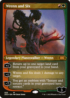 Wrenn and Six (Foil Etched) (2X2-553) - Double Masters 2022 Foil-1