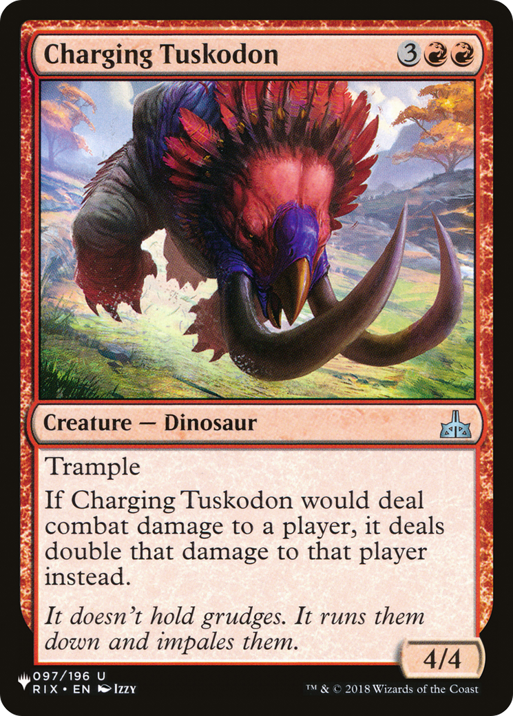 Charging Tuskodon [The List]-1