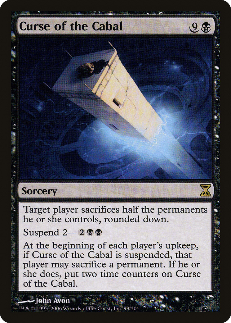 Curse of the Cabal [Time Spiral]-1