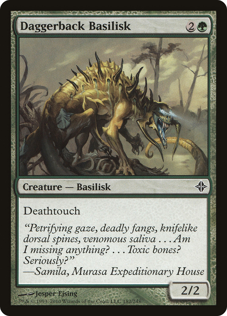 Daggerback Basilisk [Rise of the Eldrazi]-1
