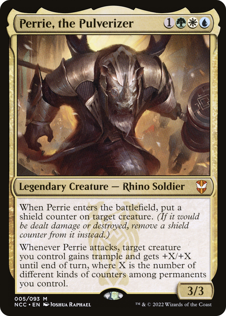 Perrie, the Pulverizer [Streets of New Capenna Commander]-1