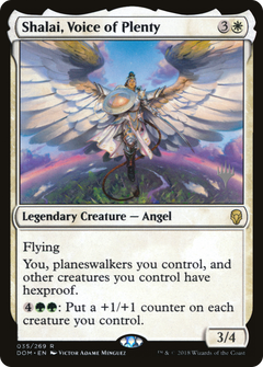 Shalai, Voice of Plenty (Promo Pack) [Dominaria Promos]-1