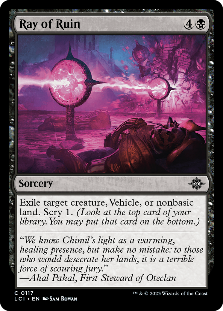 Ray of Ruin [The Lost Caverns of Ixalan]-1