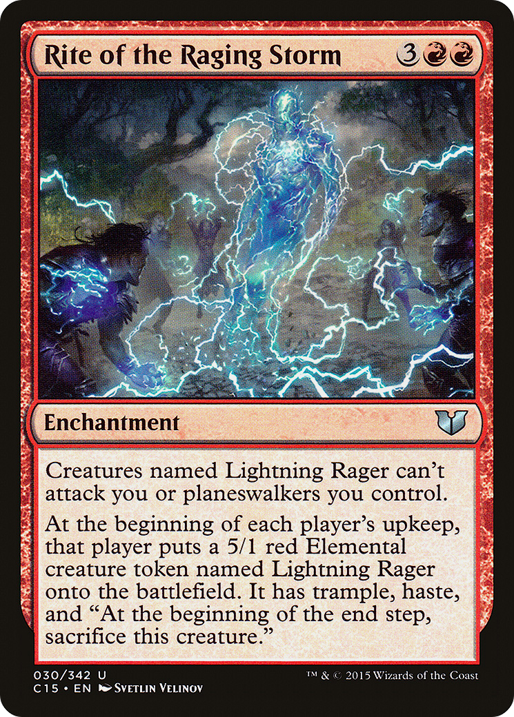 Rite of the Raging Storm [Commander 2015]-1