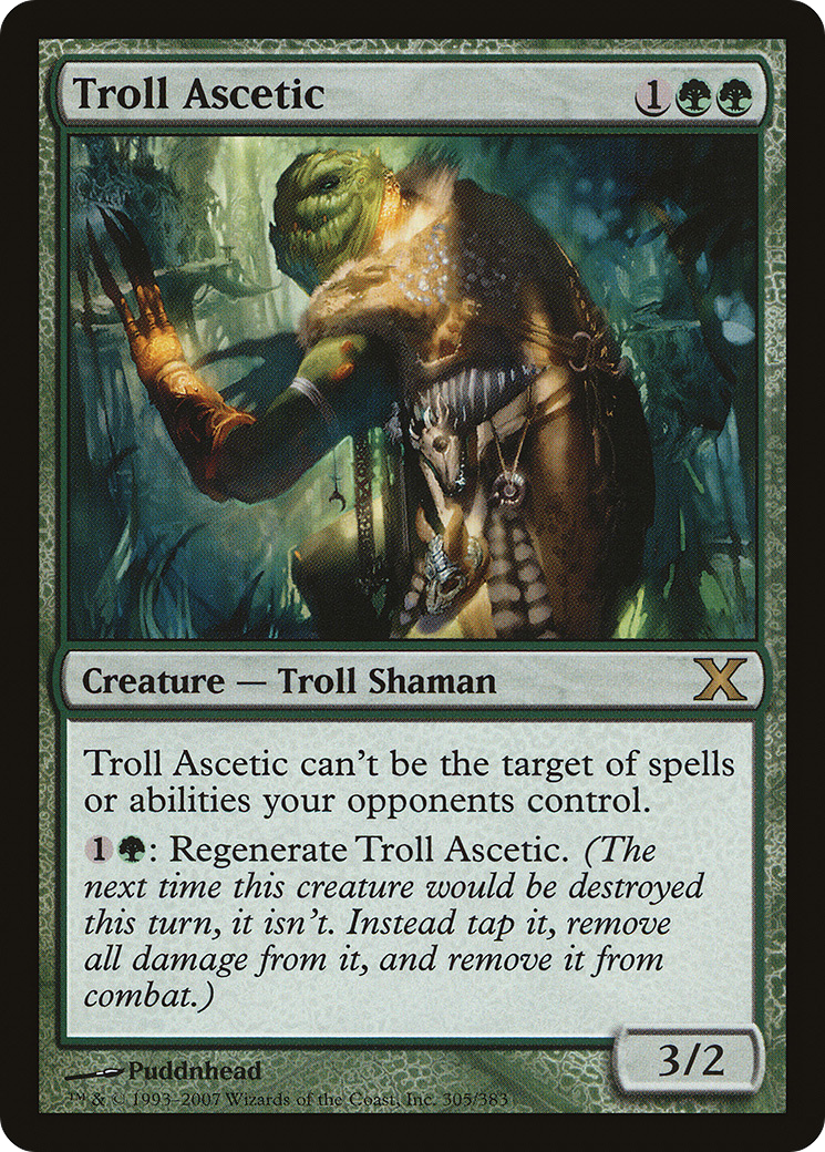 Troll Ascetic (10E-305) - Tenth Edition-1