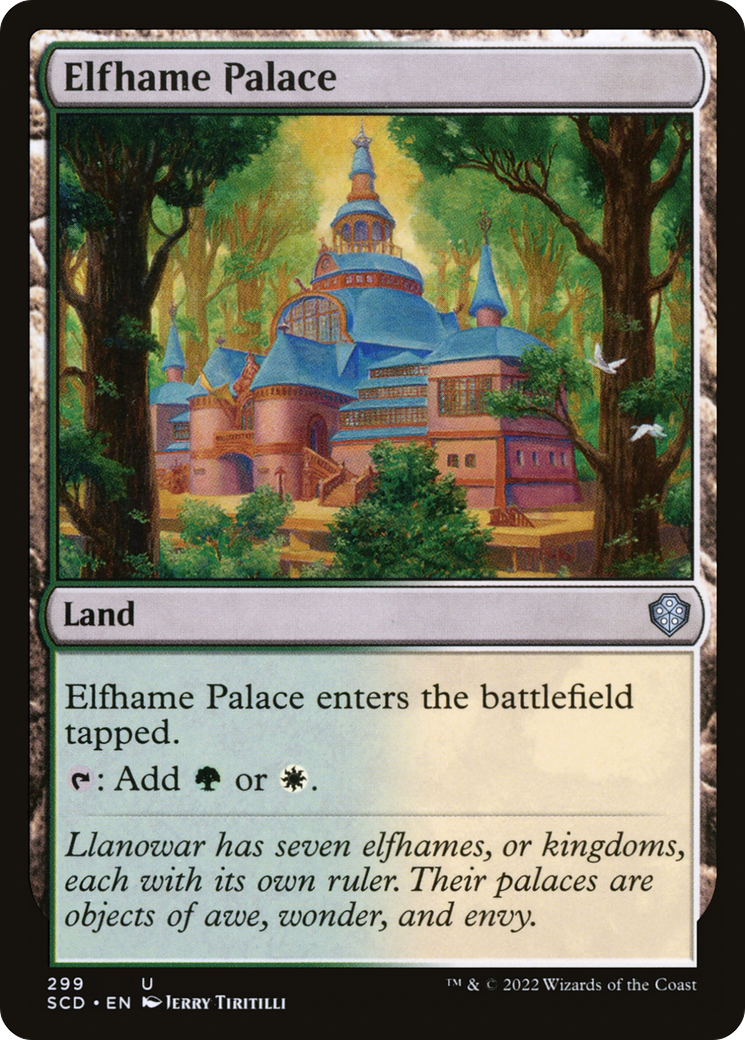 Elfhame Palace [Starter Commander Decks]-1