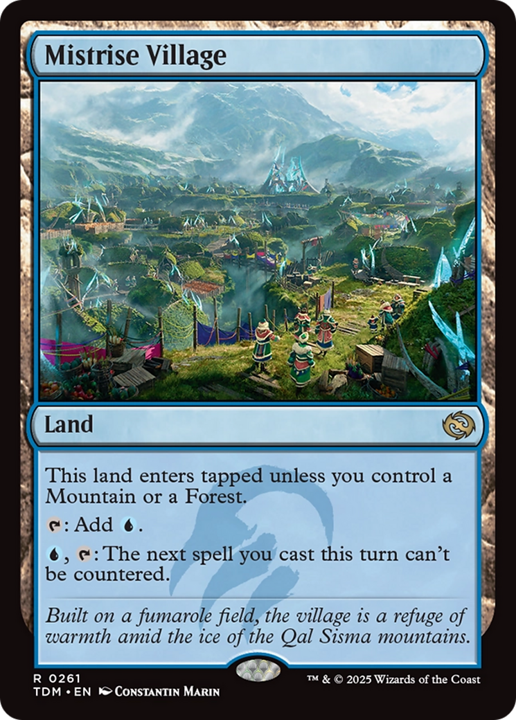 Mistrise Village [Tarkir: Dragonstorm]-1