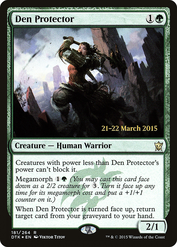 Den Protector [Dragons of Tarkir Prerelease Promos]-1
