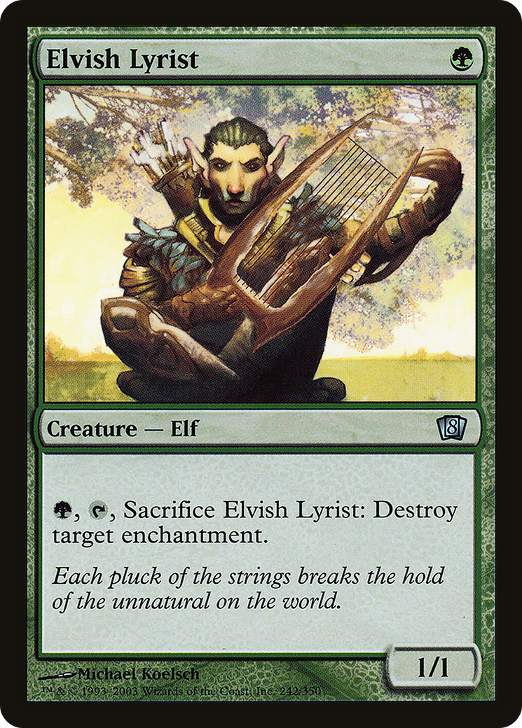 Elvish Lyrist [Eighth Edition]-1
