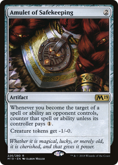 Amulet of Safekeeping [Core Set 2019]-1