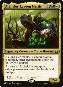 Archelos, Lagoon Mystic [Dominaria United Commander]-1