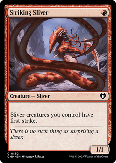 Striking Sliver [Commander Masters]-1