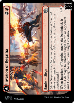 Invasion of Regatha // Disciples of the Inferno [March of the Machine]-1