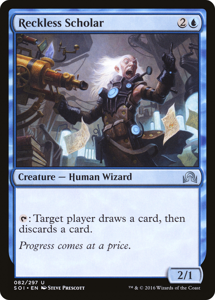 Reckless Scholar [Shadows over Innistrad]-1