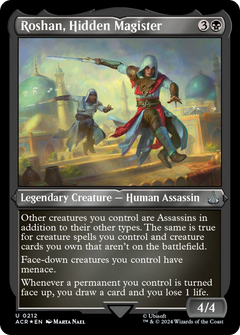 Roshan, Hidden Magister (Foil Etched) [Assassin's Creed]-1