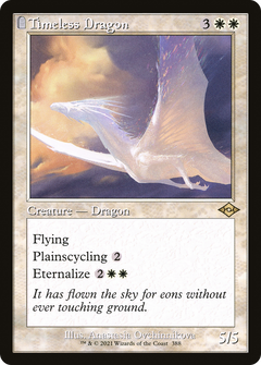 Timeless Dragon (Retro Frame) (MH2-388) - Modern Horizons 2: (tombstone) Foil-1