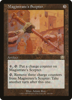 Magistrate's Scepter [Mercadian Masques]-1