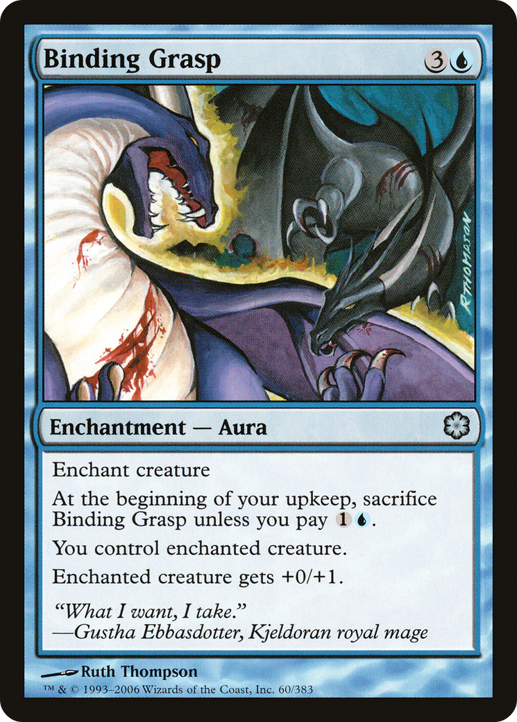 Binding Grasp [Coldsnap Theme Decks]-1
