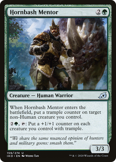 Hornbash Mentor [Ikoria: Lair of Behemoths]-1