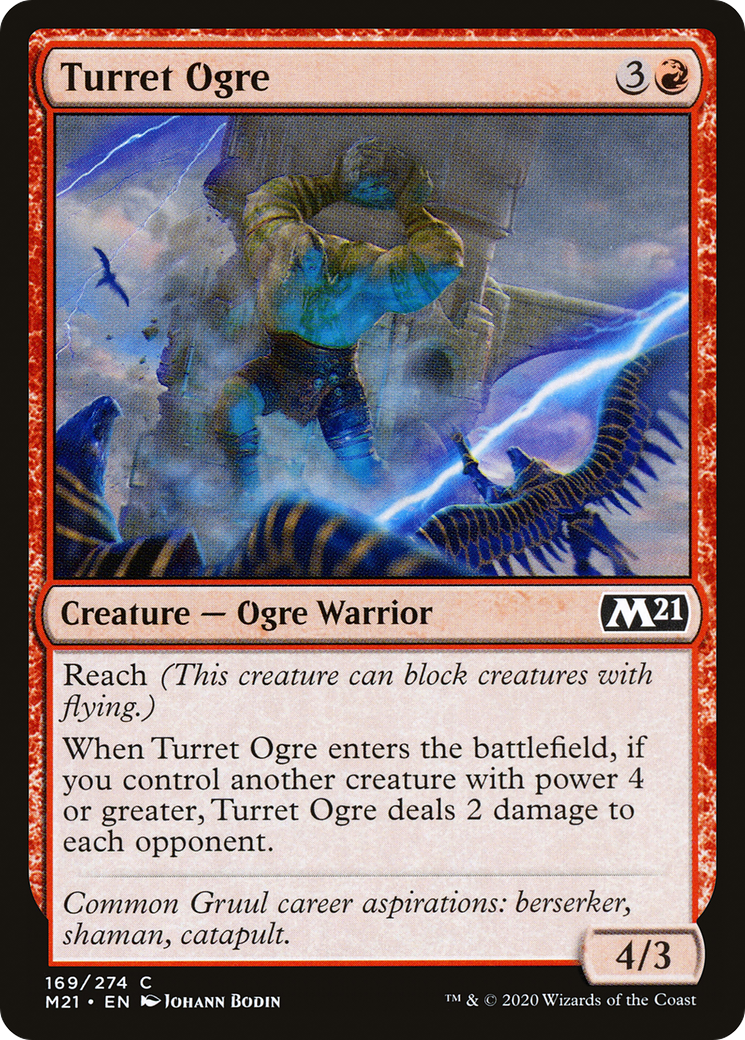 Turret Ogre (M21-169) - Core Set 2021 Foil-1