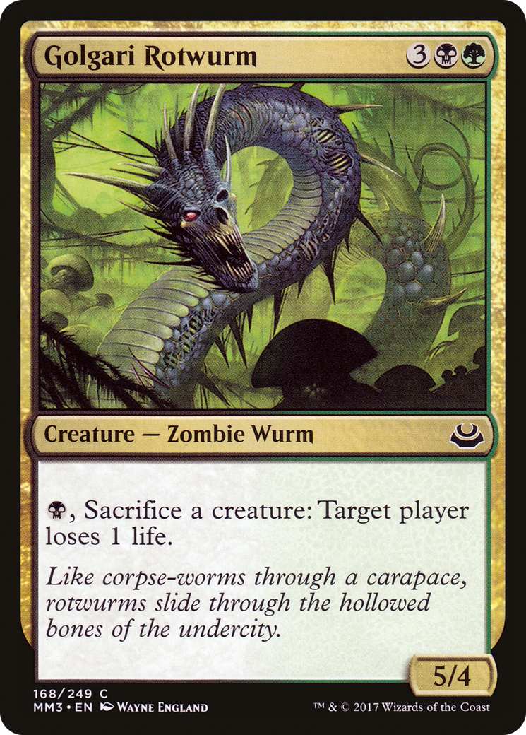 Golgari Rotwurm [Modern Masters 2017]-1