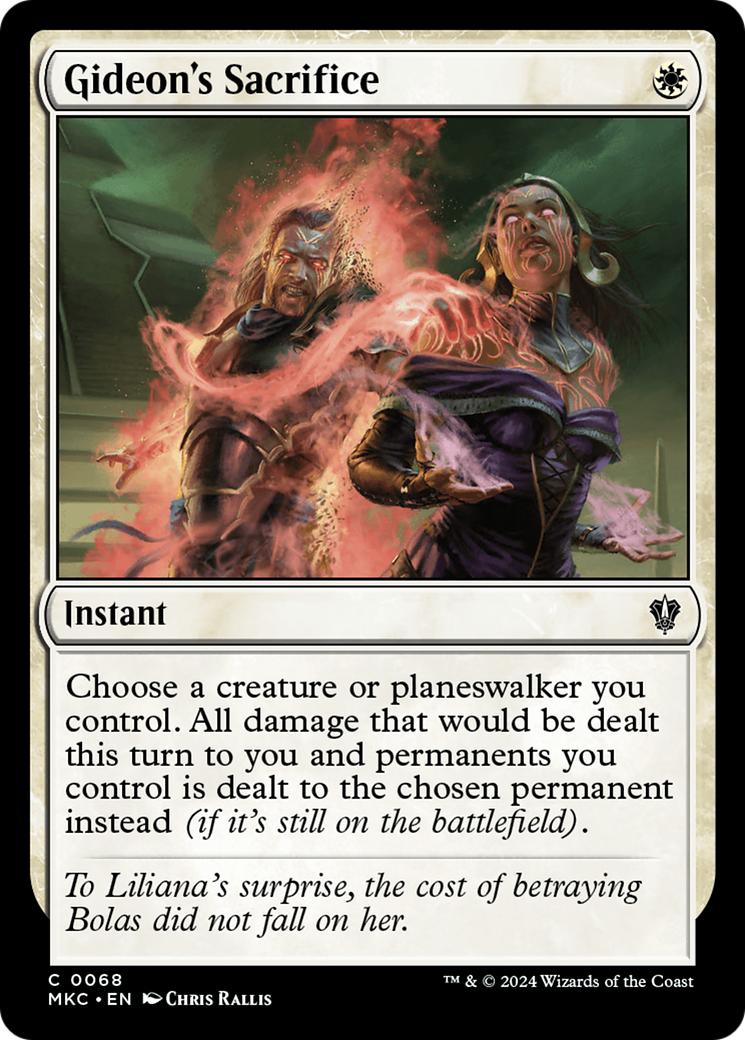 Gideon's Sacrifice [Murders at Karlov Manor Commander]-1
