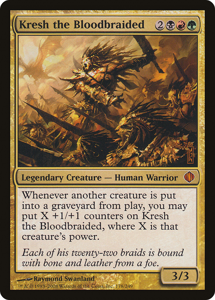 Kresh the Bloodbraided [Shards of Alara]-1