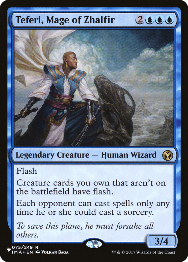 Teferi, Mage of Zhalfir [The List]-1