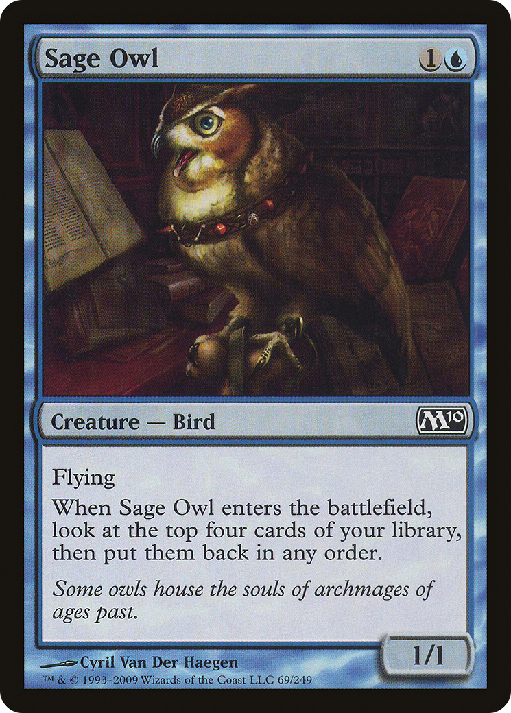 Sage Owl [Magic 2010]-1