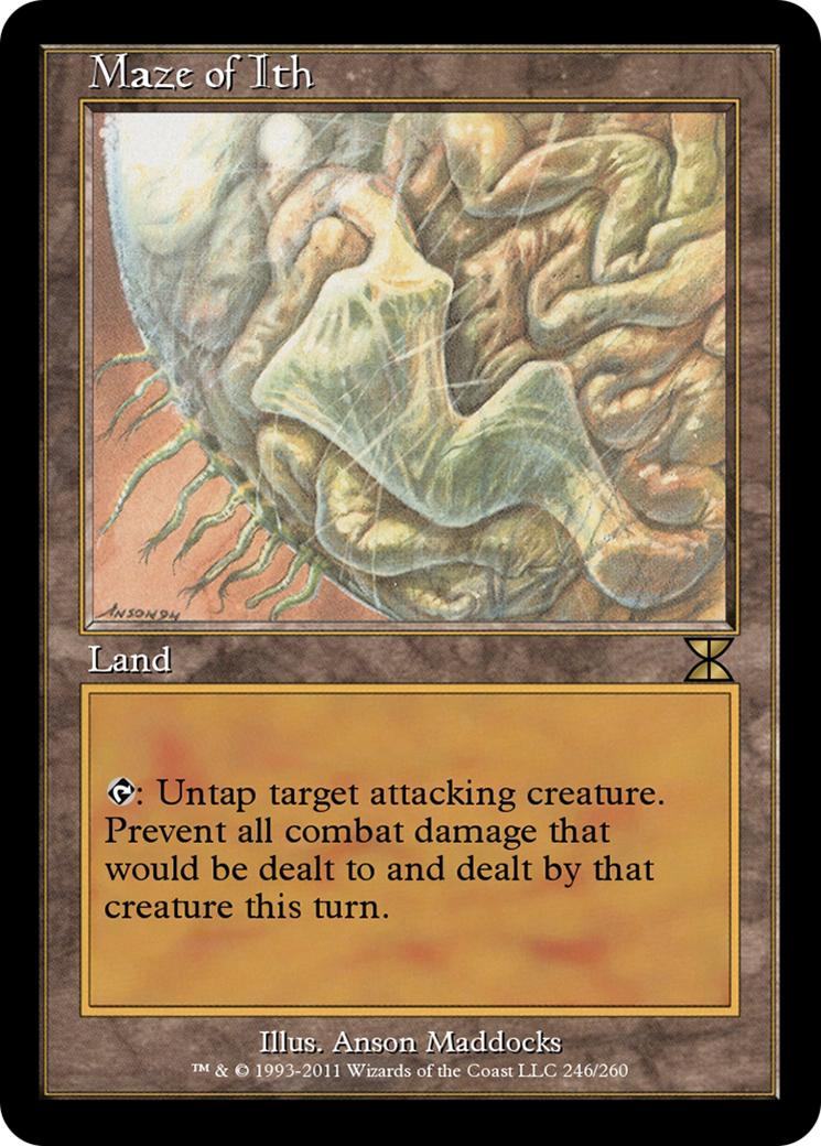 Maze of Ith (ME4-246) - Masters Edition IV Foil-1