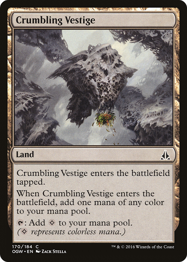 Crumbling Vestige [Oath of the Gatewatch]-1