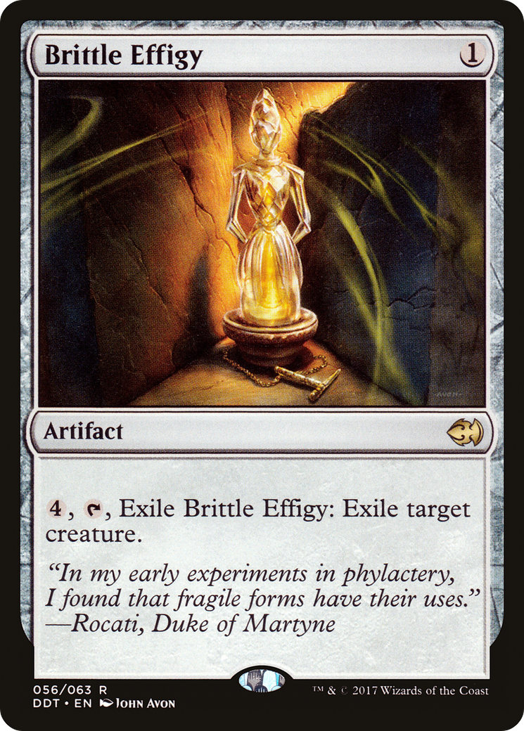 Brittle Effigy [Duel Decks: Merfolk vs. Goblins]-1