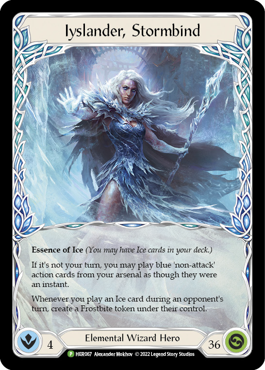 Iyslander, Stormbind [HER067] (Promo)  Rainbow Foil-1