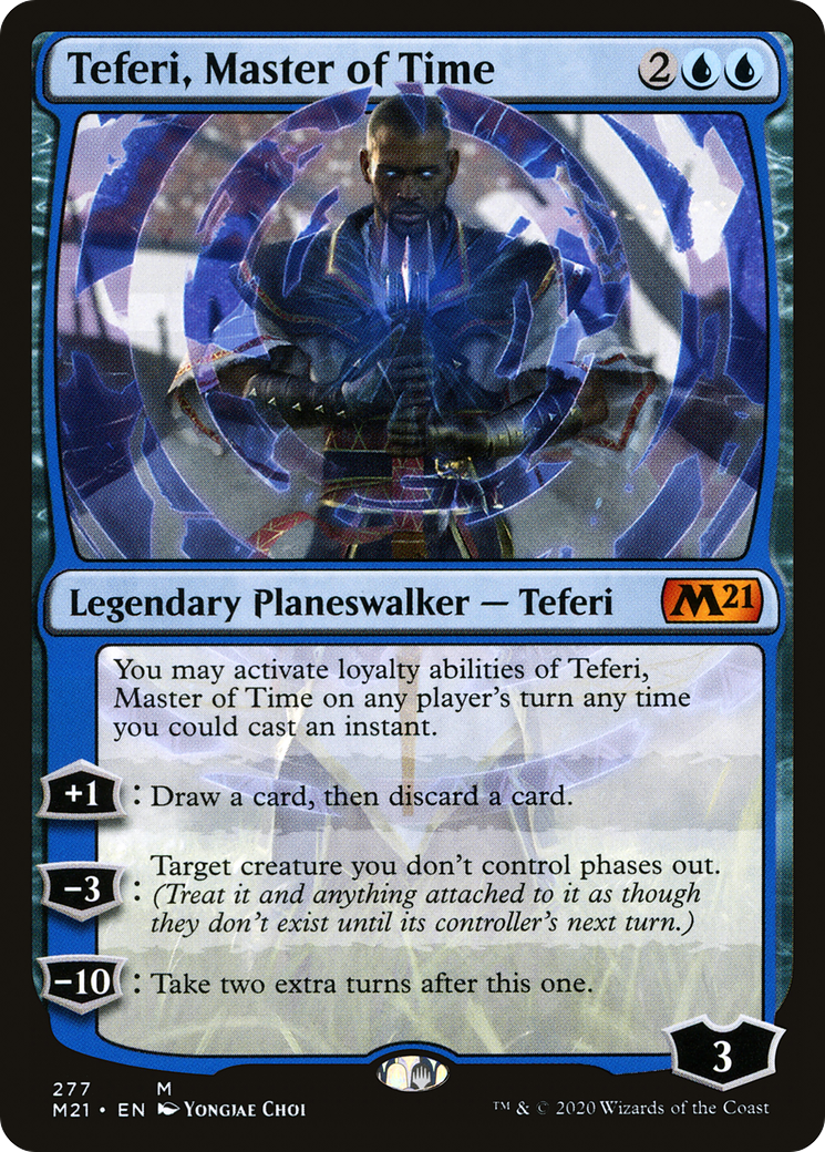 Teferi, Master of Time (277) [Core Set 2021]-1