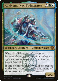 Adrix and Nev, Twincasters [Commander 2021]-1