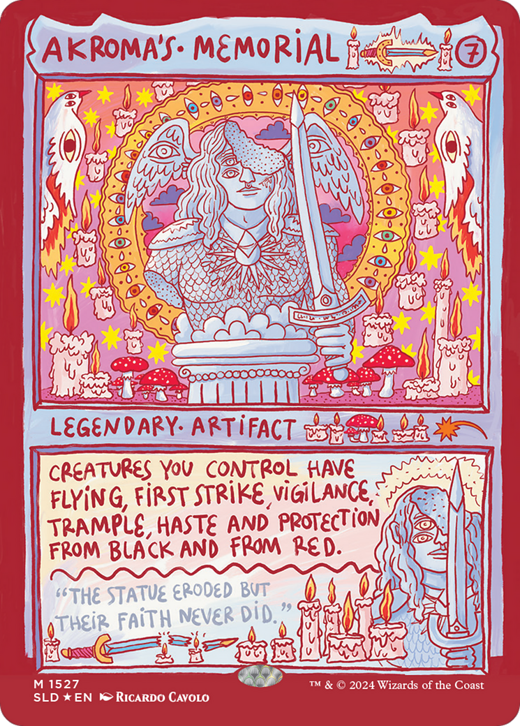 Akroma's Memorial (Rainbow Foil) [Secret Lair Drop Series]-1