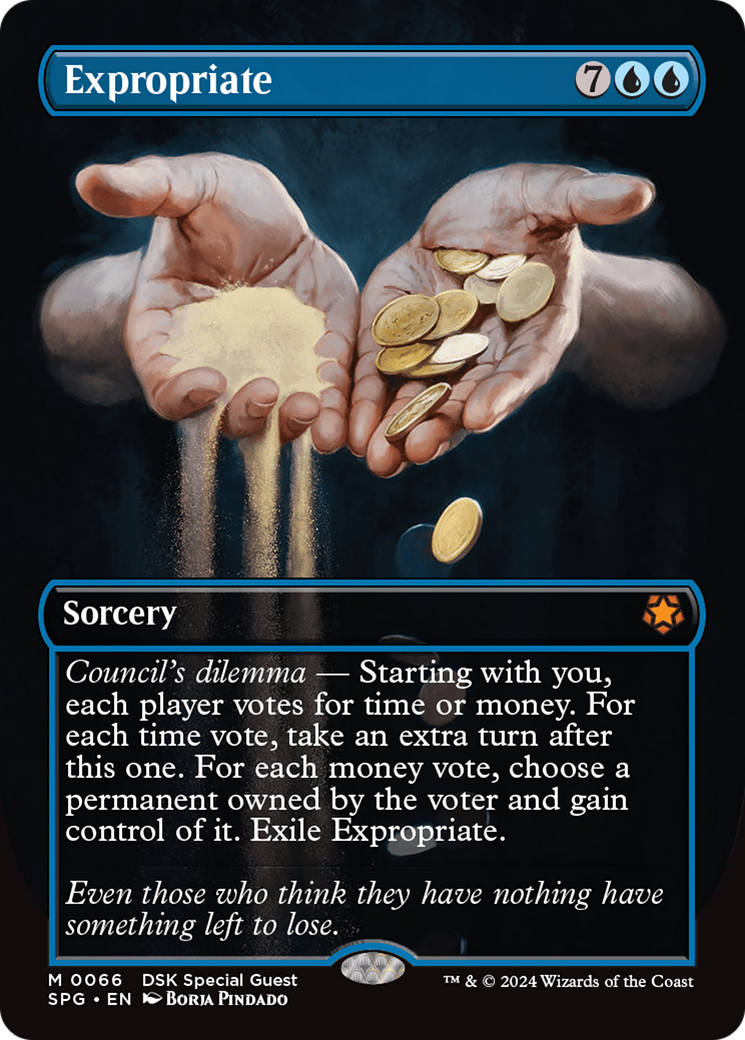 Expropriate (Borderless) [Duskmourn: House of Horror Special Guests]-1