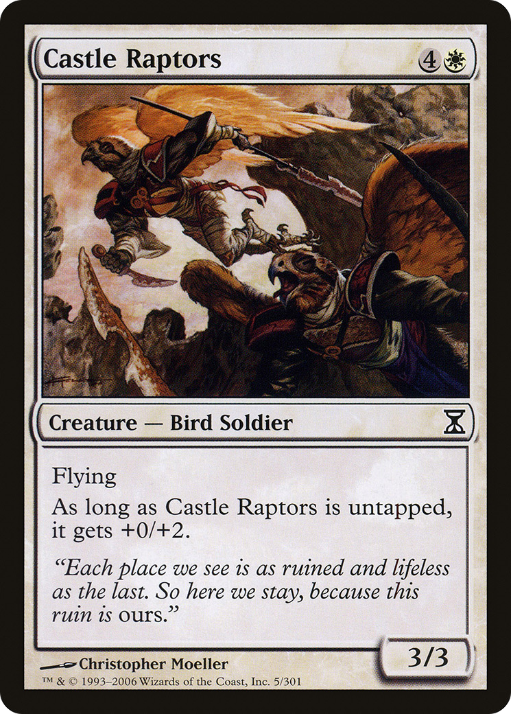 Castle Raptors [Time Spiral]-1