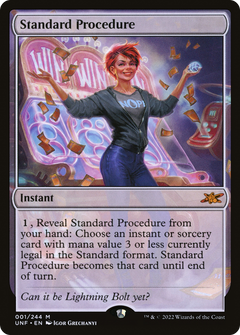 Standard Procedure [Unfinity]-1