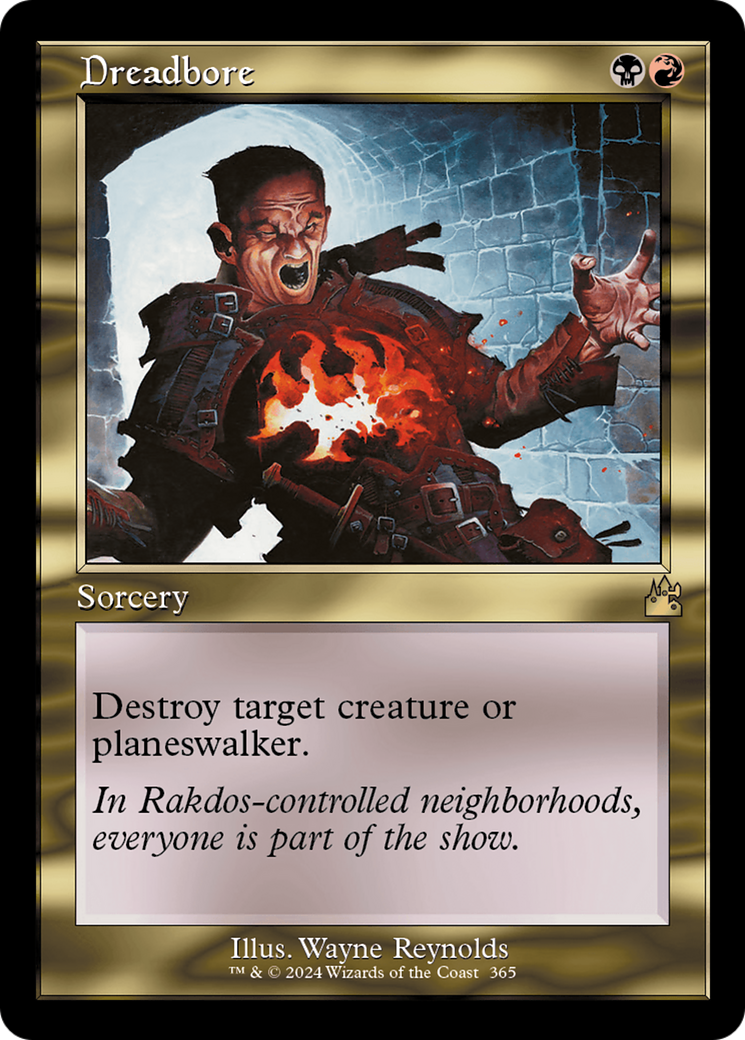 Dreadbore (Retro Frame) [Ravnica Remastered]-1